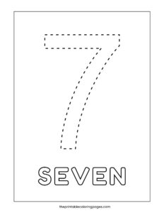 Free Printable Number 7 Coloring Pages for Preschoolers - The Printable ...