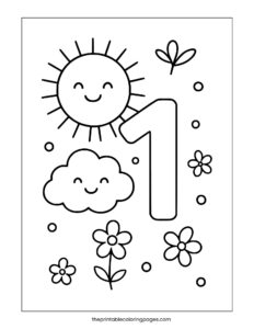 Free Printable Number Coloring Pages for Kids - The Printable Coloring ...